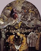 El Greco The Burial of Count Orgaz (mk08) oil on canvas